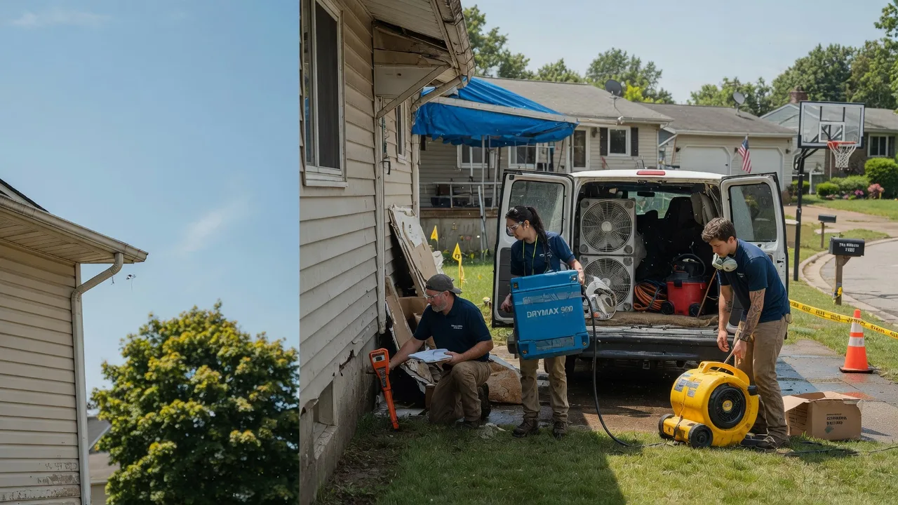 Ceiling Leak Cleanup in Lake Harmony, PA near me